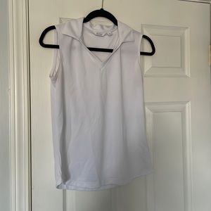 Lady Hagen White Golf Tank